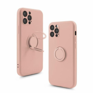 Etui Finger Ring Do Apple Iphone 12 Mini Różowy