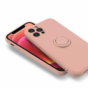 Etui Finger Ring Do Apple Iphone 12 Pro Różowy