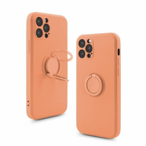 Etui Finger Ring Do Apple Iphone 12 Pomarańczowy