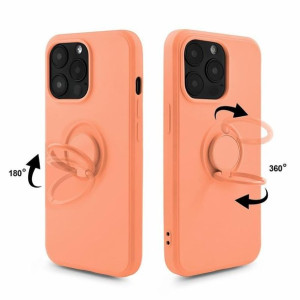 Etui Finger Ring Do Apple Iphone 13 Pro Pomarańczowy
