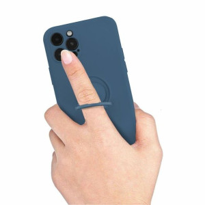 Etui Finger Ring Do Samsung A22 4g/m22 Niebieski