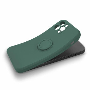 Etui Finger Ring Do Samsung S21 Zielony