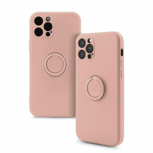 Etui Finger Ring Do Samsung S21 Ultra Różowy