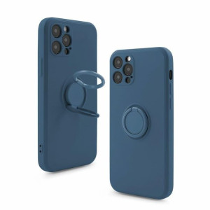 Etui Finger Ring Do Samsung A03s Niebieski