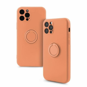 Etui Finger Ring Do Xiaomi Redmi 9 Pomarańczowy