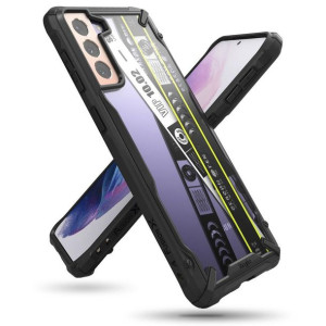 Etui Ringke Fusion X Design do Samsung Galaxy S21+ 5G (S21 Plus 5G) czarny