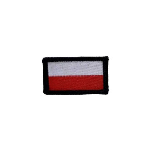 Tkana flaga Polski na opaskę Sordin