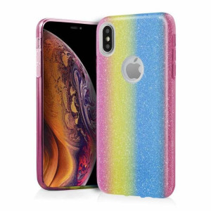 Etui Glitter Do Nokia 3 Tęczowy