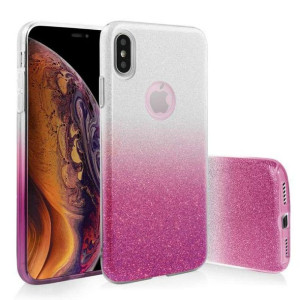 Etui Glitter Do Nokia 6 Srebrno Różowy