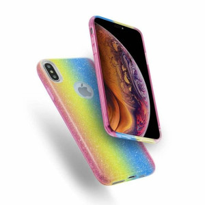 Etui Glitter Do Xiaomi Note 4 Tęczowy