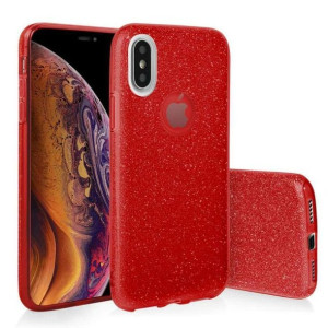 Etui Glitter Do Samsung J4 2018 Czerwony