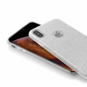Etui Glitter Do Huawei Mate 20 Pro Srebrny