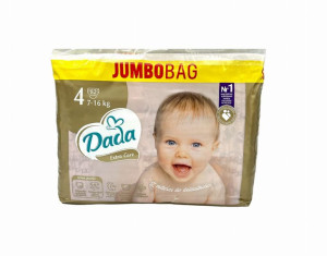 Dada Pieluchy Extra Care rozmiar 4 7-16 kg 82 szt Jumbo Bag