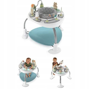 Ingenuity Spring & Sprout Interaktywny Skoczek I Stolik 2w1
