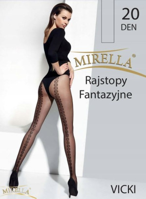 rajstopy fantazyjne ze wzorkiem 20 DEN TG 3/L