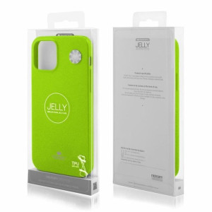 Etui Mercury Jelly Do Apple Iphone 13 Mini Limonkowy