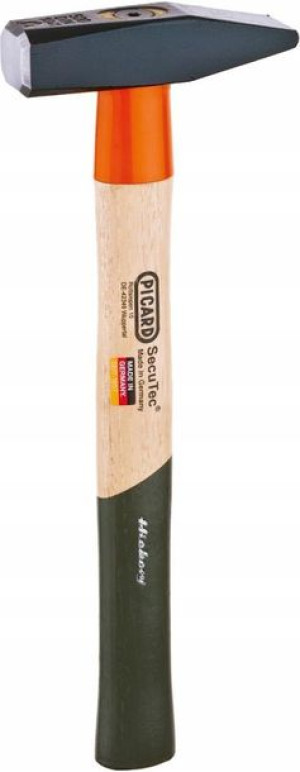 Mlotek slusarski Secutec z hikor.trzonkiem 400g PICARD