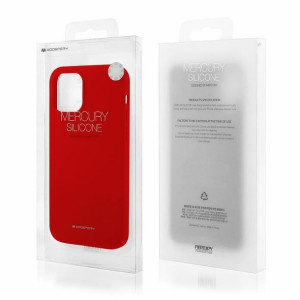 Etui Mercury Silicone Do Samsung S20 Czerwony