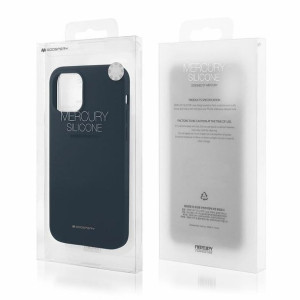 Etui Mercury Silicone Do Samsung S20 Granatowy