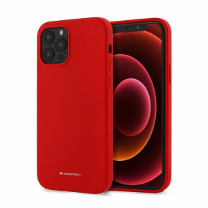 Etui Mercury Silicone Do Apple Iphone 13 Czerwony