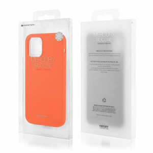 Etui Mercury Silicone Do Apple Iphone 13 Pro Max Pomarańczowy