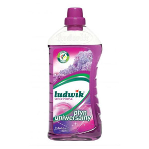 LUDWIK Płyn uniwersalny super połysk kwiat bzu 1L
