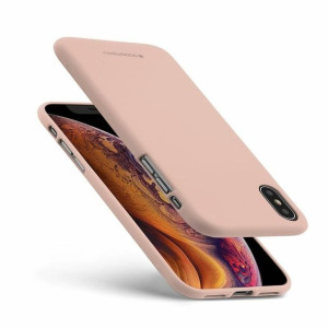 Etui Mercury Soft Feeling Do Xiaomi Redmi Note 10 Pro Różowo Piaskowy