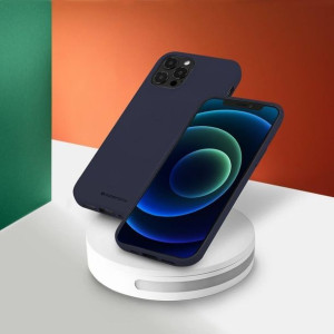 Etui Mercury Soft Feeling Do Apple Iphone 14 Niebieski