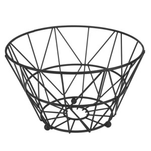 Koszyk Na Owoce Metalowy 24x15 Cm
