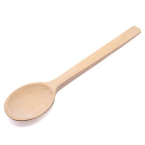 Łyżka Kuchenna Drewniana Uniwersalna 32 Cm