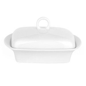 Maselniczka Porcelanowa Z Pokrywką 12.3x16.8 Cm