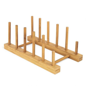 Stojak Na Pokrywki Lub Talerze Drewniany 27x14.5