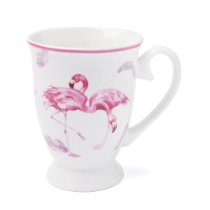 Kubek Porcelanowy Na Nóżce Flamingo 320 Ml