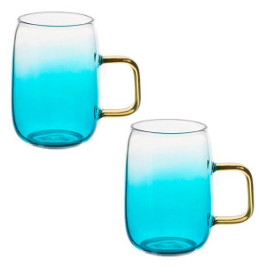 Zestaw 2 Szklanek Arube Zielone 300 Ml