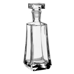 Karafka Na Alkohol Szklana Z Korkiem 750 Ml