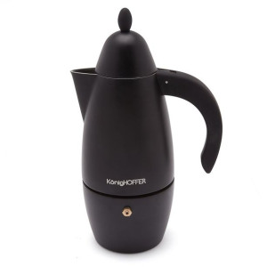 Kawiarka Aluminiowa Prestigio Black 300 Ml