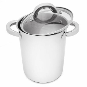 Garnek Do Gotowania Ze Stali Nierdzewnej Wysoki 4 L