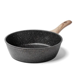Patelnia Granitowa Głęboka Na Indukcje Pescado 20 Cm