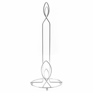 Stojak Na Ręcznik Papierowy Metalowy Listek 37 Cm