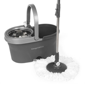 Zestaw Mop + Wiadro Obrotowe Clean It + Zapas