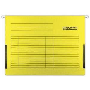 Teczka Zawieszkowa Z Boczkami A4 230 Gsm Żółty 5 Szt