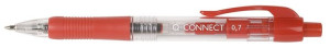 Długopis Automatyczny 0.7 Mm Czerwony 10 Szt