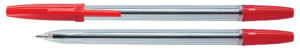 Długopis 1 Mm Czerwony 50 Szt