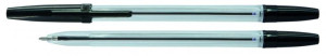Długopis 1 Mm Czarny 50 Szt