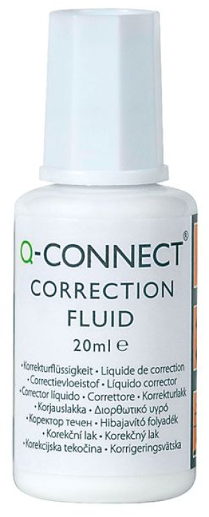 Korektor W Płynie Z Pędzelkiem 20 Ml 10 Szt