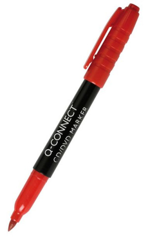 Marker Do Cd/dvd Czerwony 10 Szt