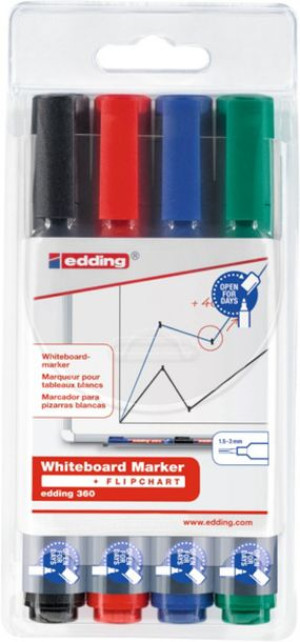 Marker Do Tablic E-360/4 S Mix 4 Szt