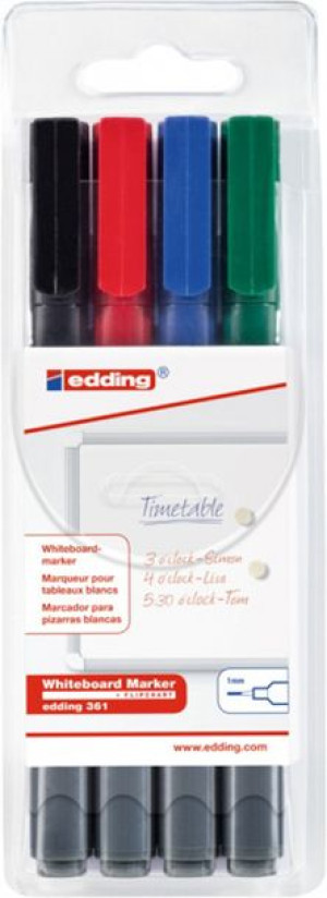 Marker Do Tablic E-361/4 S Mix 4 Szt