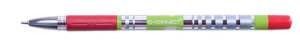 Długopis Żelowo-fluidowy 0.5 Mm Czerwony 12 Szt