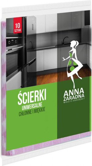 Ściereczki Do Sprzątania Uniwersalne Mix 10 Szt